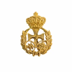 Pin con el escudo de la Hermanda del Dulce Nombre de Jesus de Osuna