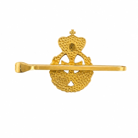 Pisa corbata con el escudo de la Hermanda del Dulce Nombre de Jesus de Osuna - Imagen 2